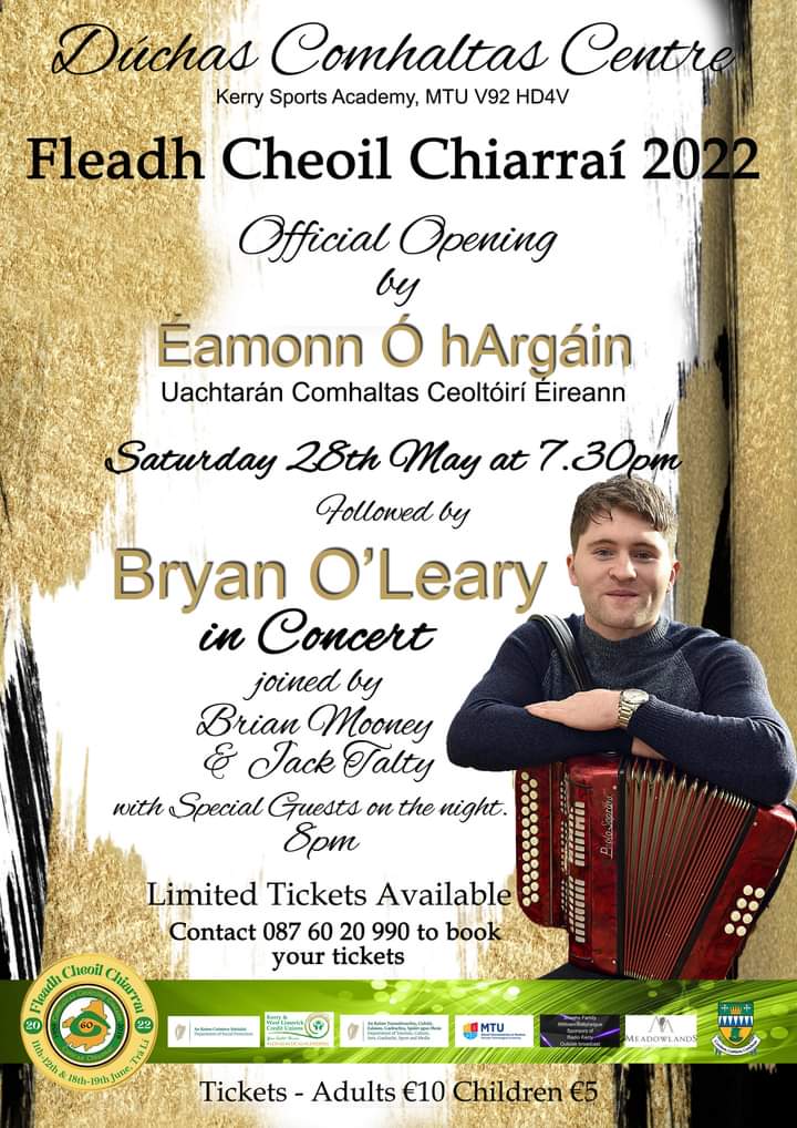 Kerrycomhaltas's tweet photo. Order your tickets early and don't be disappointed
@KillarneyCU @KerryCoArts @ListowelCU @Traleetodaynews @TraleeAlliance https://t.co/06o1gvVNGp