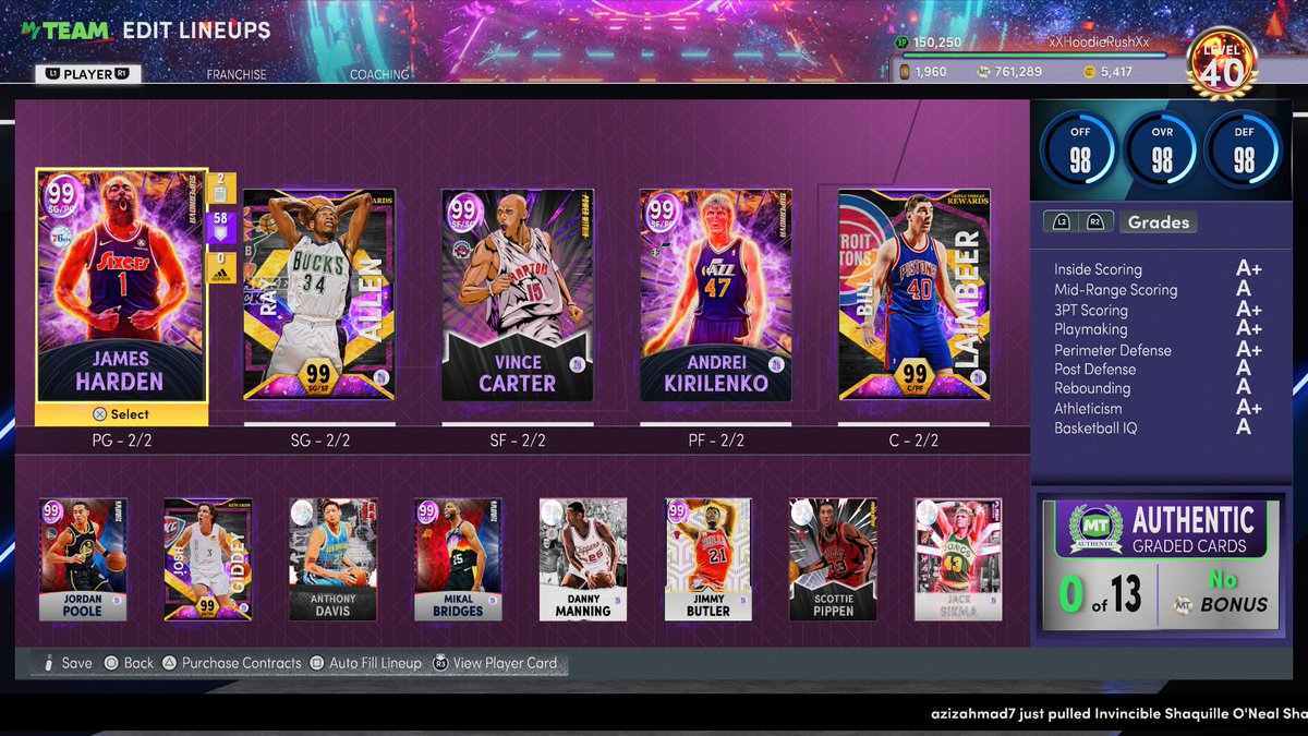 X_MarkieMark_X's tweet photo. #PS5Share, #NBA2K22 https://t.co/OmjUMhdP7B