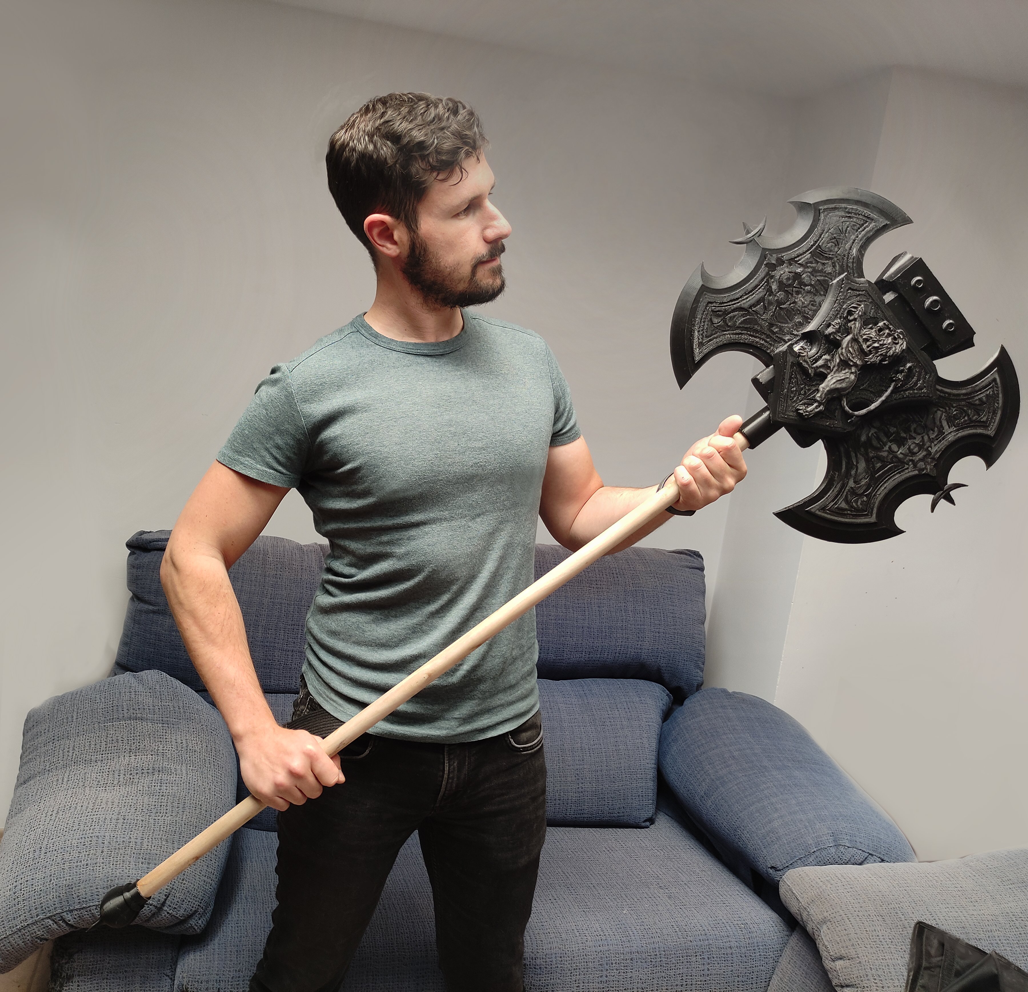 Igvite Makes on X: &ldquo;Very happy with my most recent 3D print: Axe 