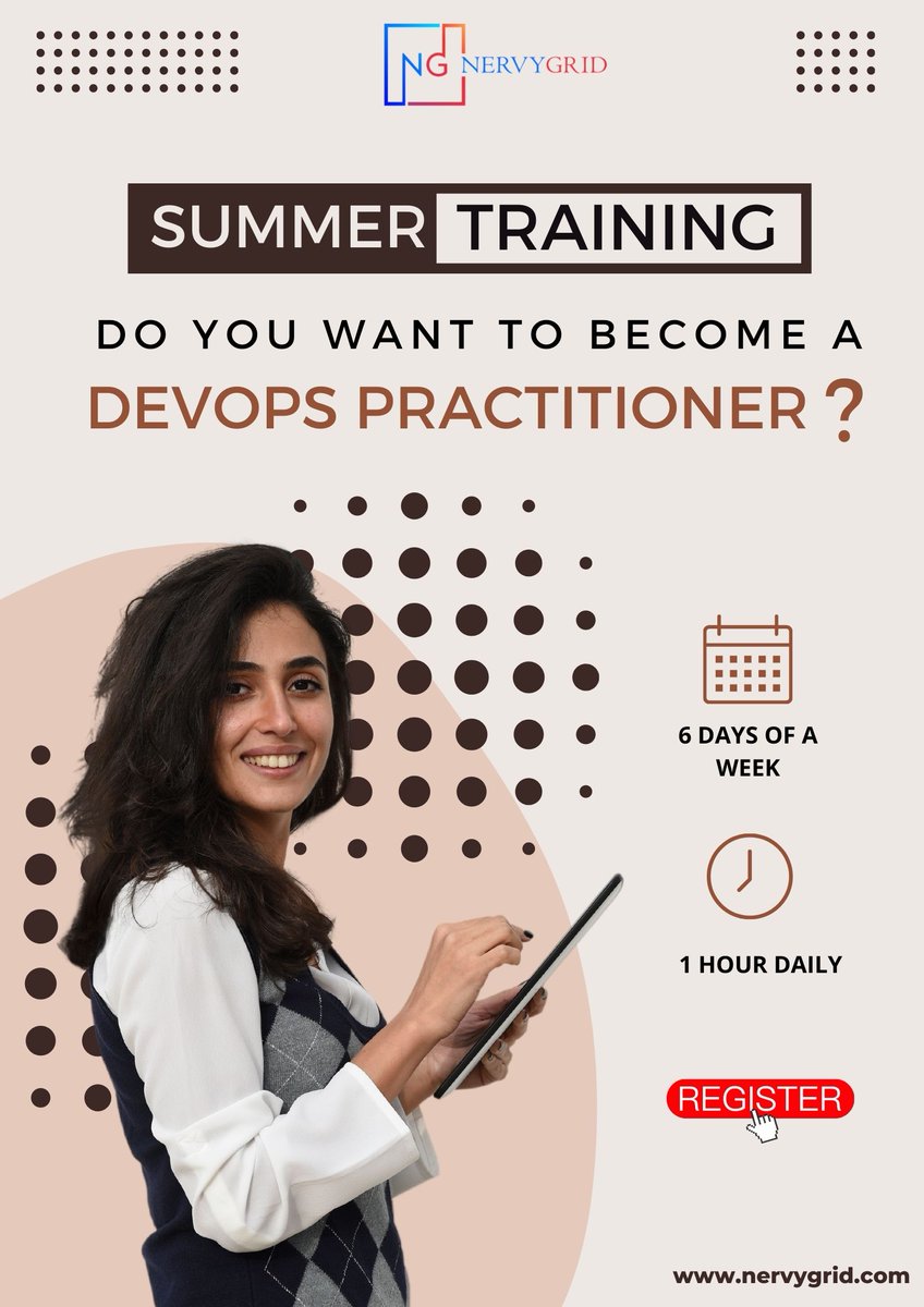 NervyGrid's tweet image. Learn a DevOps course in Madurai and become a DevOps engineer for a better future.
Start with a nervy grid and move on to a better future.
Visit us: nervygrid.com
Call Us: +91 8438729359
#devopstraining #devopscourse #devopscertificationcourse #awscertification