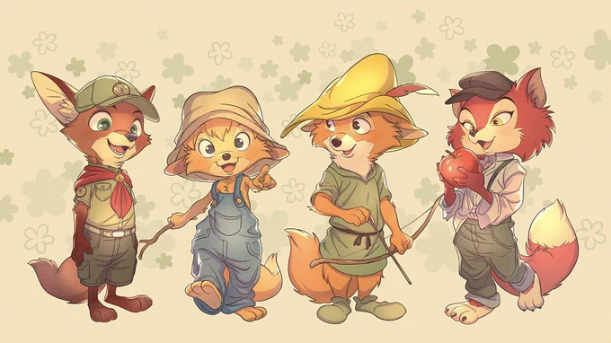 🍼🦊🌼 