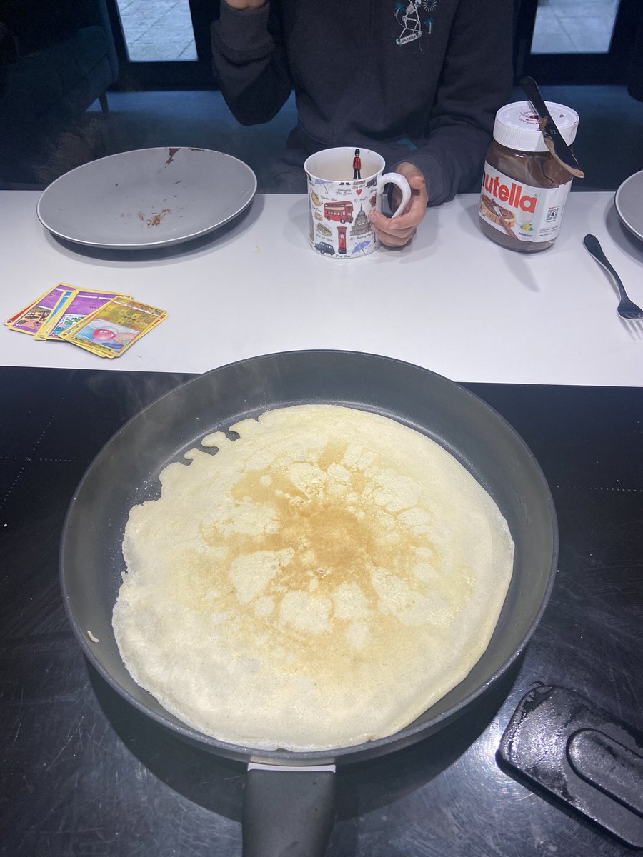 Birthday pancakes for my best mate! Happy no 9 to my boy. X