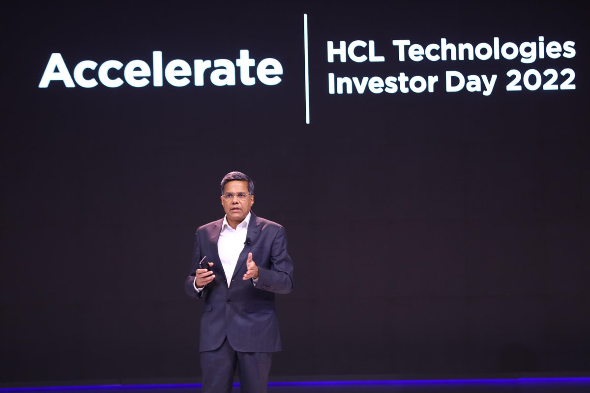 hcltech's tweet photo. "Perceived as a digital disruptor who can challenge the incumbents."
@RahulSingh50 - President, Financial Services &amp; DPO, shares stories of how HCL Technologies is chosen by top FS and Fintech companies to deliver transformation with agility and at scale.
#HCLAccelerate https://t.co/2ax1SATT3h
