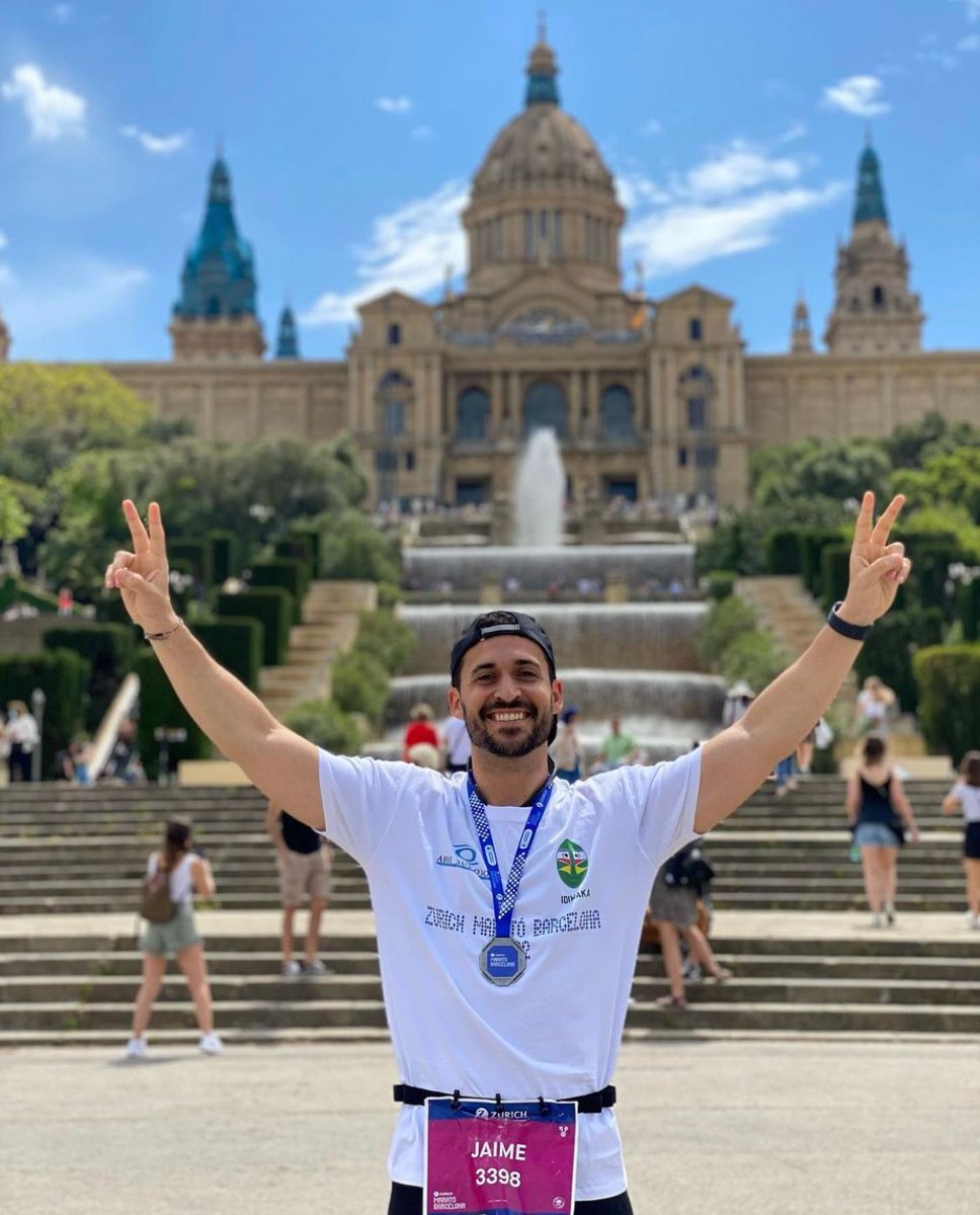 Jaime ha corrido la Zurich Maratón de #Barcelona por la salud visual de los pacientes de #Lodonga, #Uganda. migranodearena.org/reto/maraton-p… <a href="/Idiwaka_/">Idiwaka</a> #cooperation