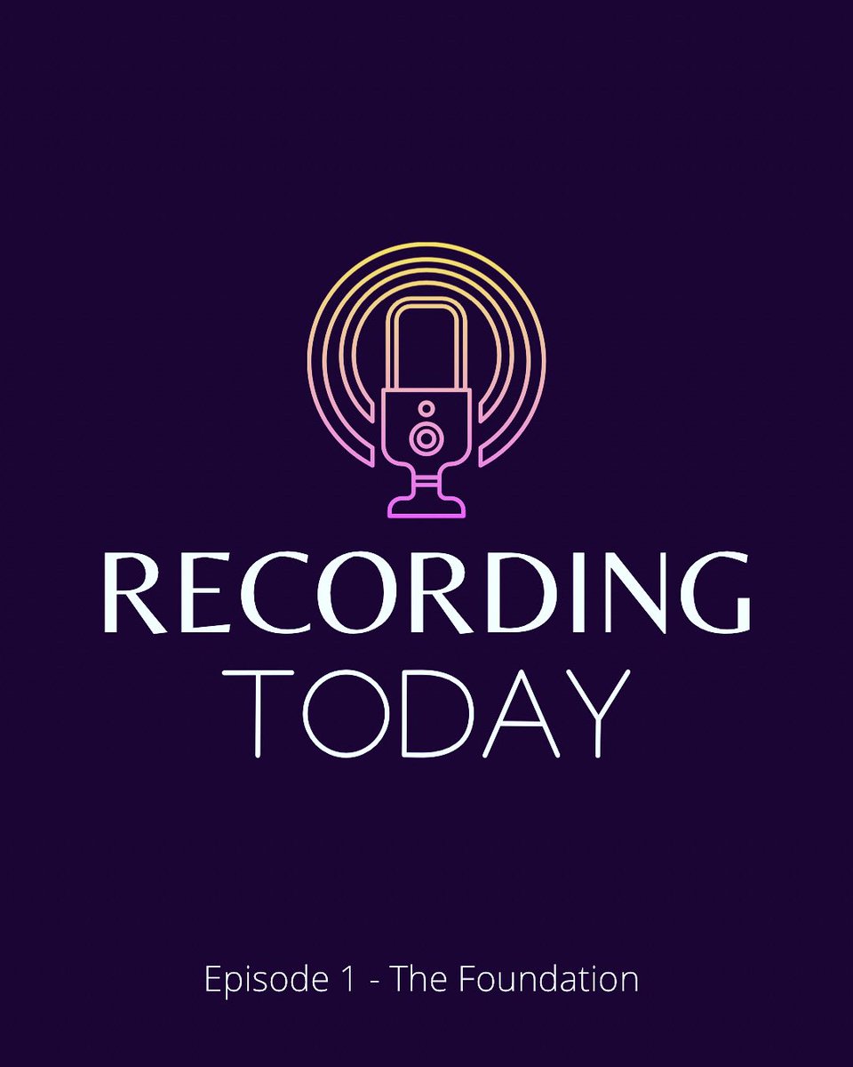 Today I will be recording Episode 1 - The Foundation 

#ShallWeWanderPodcast #podcast #recording #trauma #personaljourney #ptsd #selfdiscovery