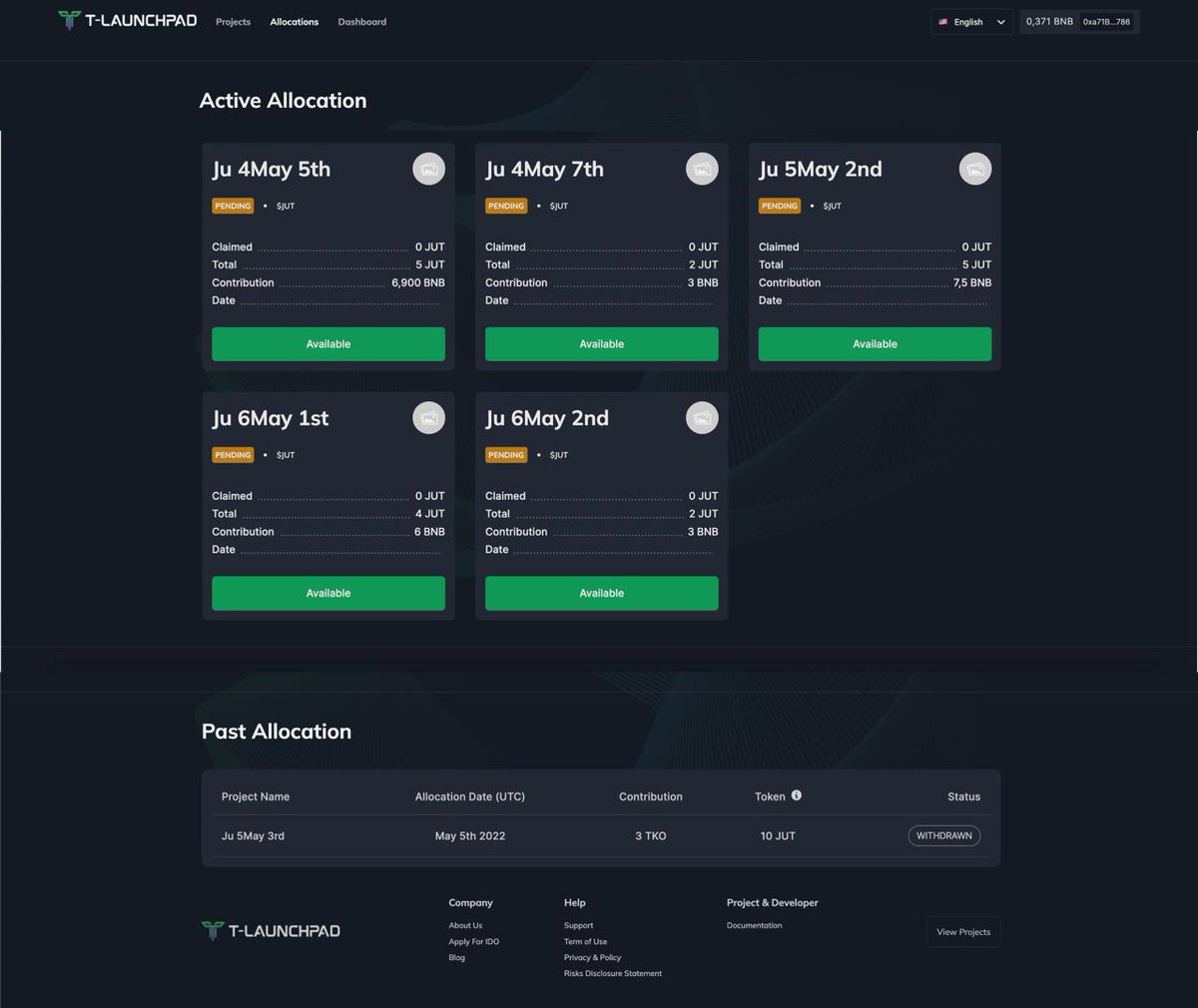 pangxuekai's tweet photo. Sharing some T-Launchpad progress snippets

@Tokocrypto @tokoverse_ 

#taunchpad #BUIDL #keepbuidling https://t.co/8nsEMPoint