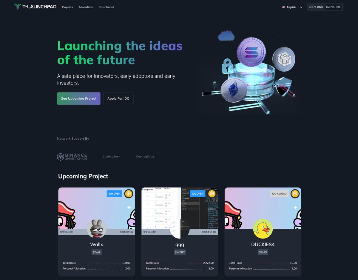 pangxuekai's tweet photo. Sharing some T-Launchpad progress snippets

@Tokocrypto @tokoverse_ 

#taunchpad #BUIDL #keepbuidling https://t.co/8nsEMPoint