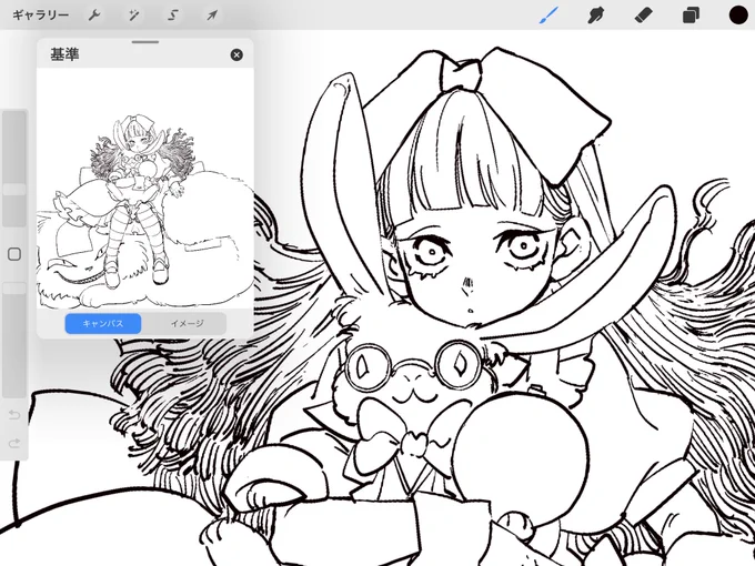 企画参加のためのアリス描いてます 