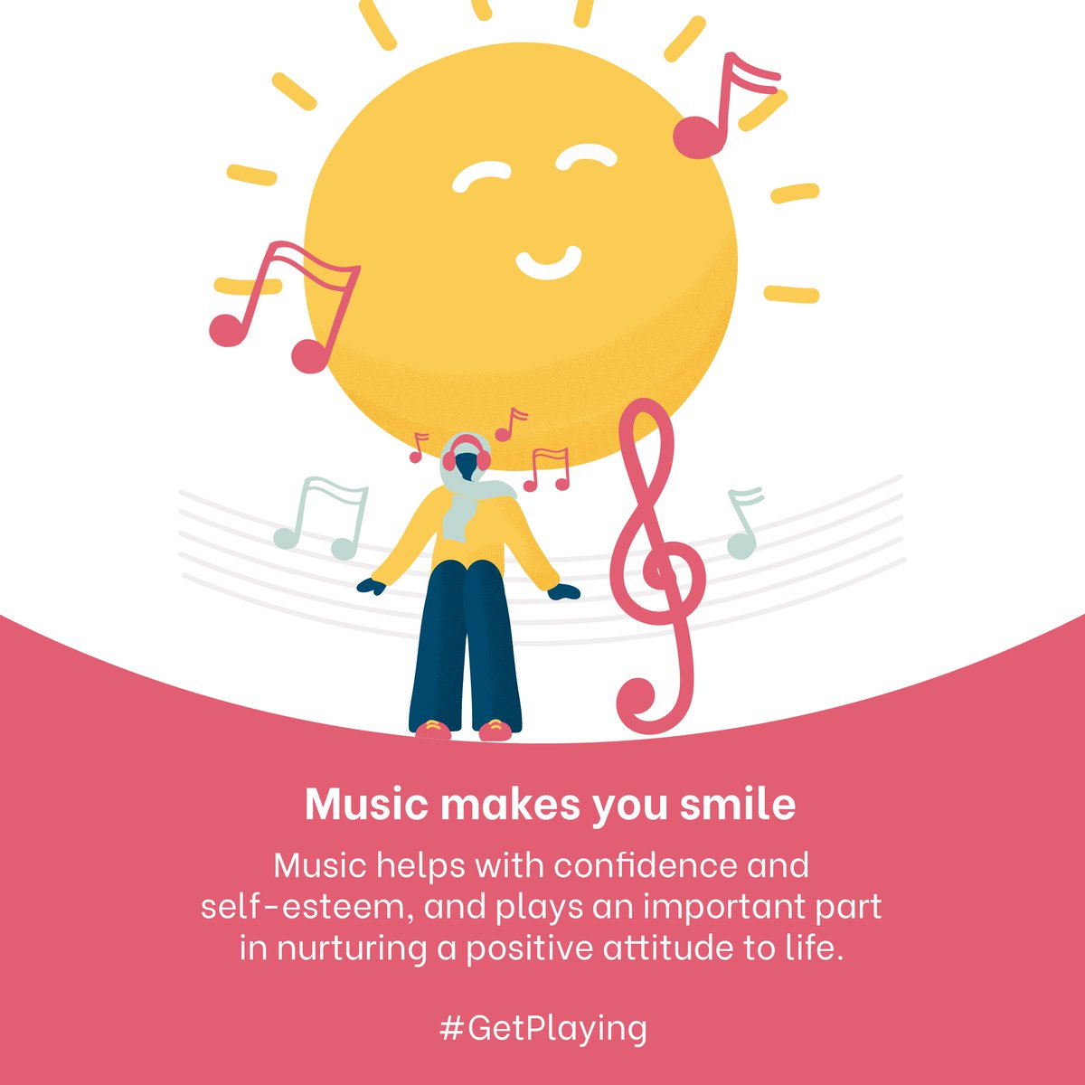Have you ever completely changed your mood just by listening to a favourite song? Music can have a powerful effect on mood #GetPlaying
