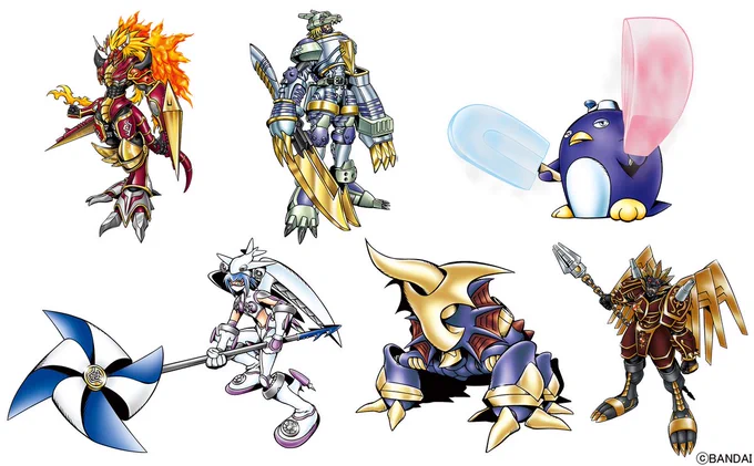 第53回デジ民投票 STARTデジモンフロンティアでは、人間と「スピリット」が融合してデジモンとなった形態[ハイブリッド体]が登場。そこであなたが好きな「融合形態」のハイブリッド体デジモンはどれドシドシ投票してね #デジモン #digimon 