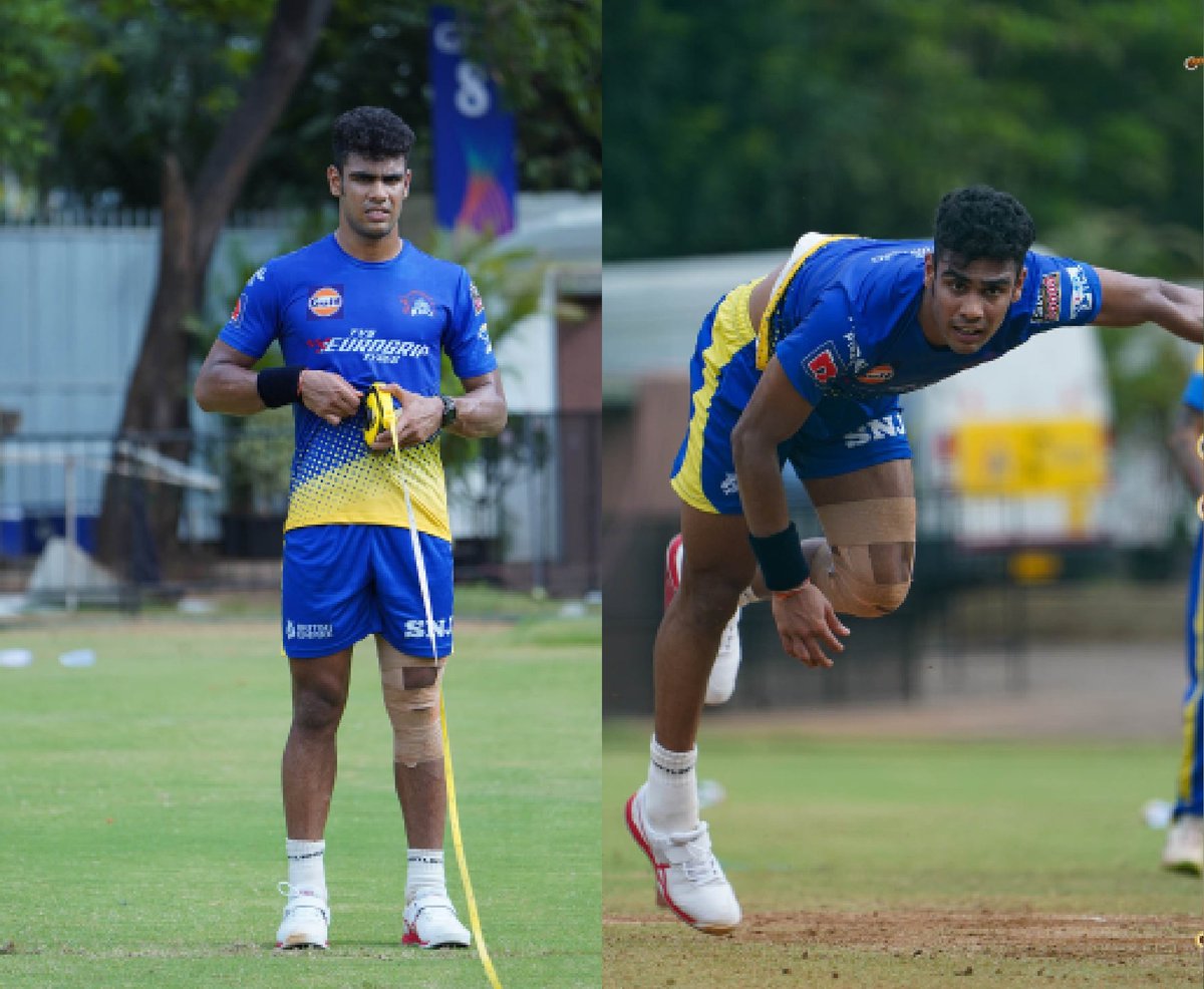 CSKFansArmy's tweet photo. Retweet, If you're waiting for Rajvardhan Hangargekar's debut. 💛🦁

#IPL2022  | @ChennaiIPL https://t.co/oYrQBVCBLI