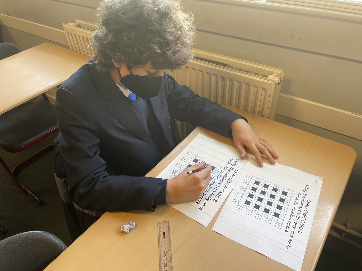 MathsStAndrews's tweet photo. Lots of puzzles and problem solving at yesterdayโs #NumeracyClub ๐ค๐๐ https://t.co/T2SfrGByKo