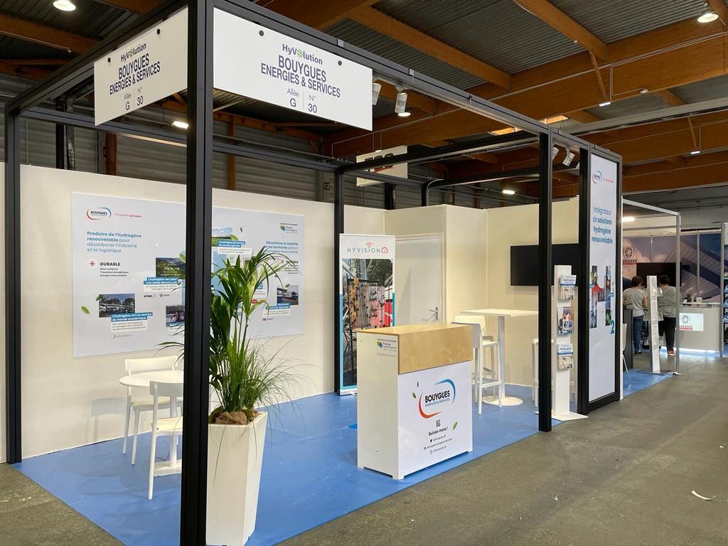Bouygues_ES's tweet photo. Jour J ! @HyVolution, c’est parti !

Venez nous rencontrer Stand G30 (Paris Event Center, Porte de la Villette à Paris)

Rdv à 11h au Forum 2, conférence animée par @CarolineMazzol2 sur le projet H2 Dordogne.

#HyVolution2022 #Hydrogene #decarbonation #TogetherFurtherForClimate https://t.co/IedtL9b5rv