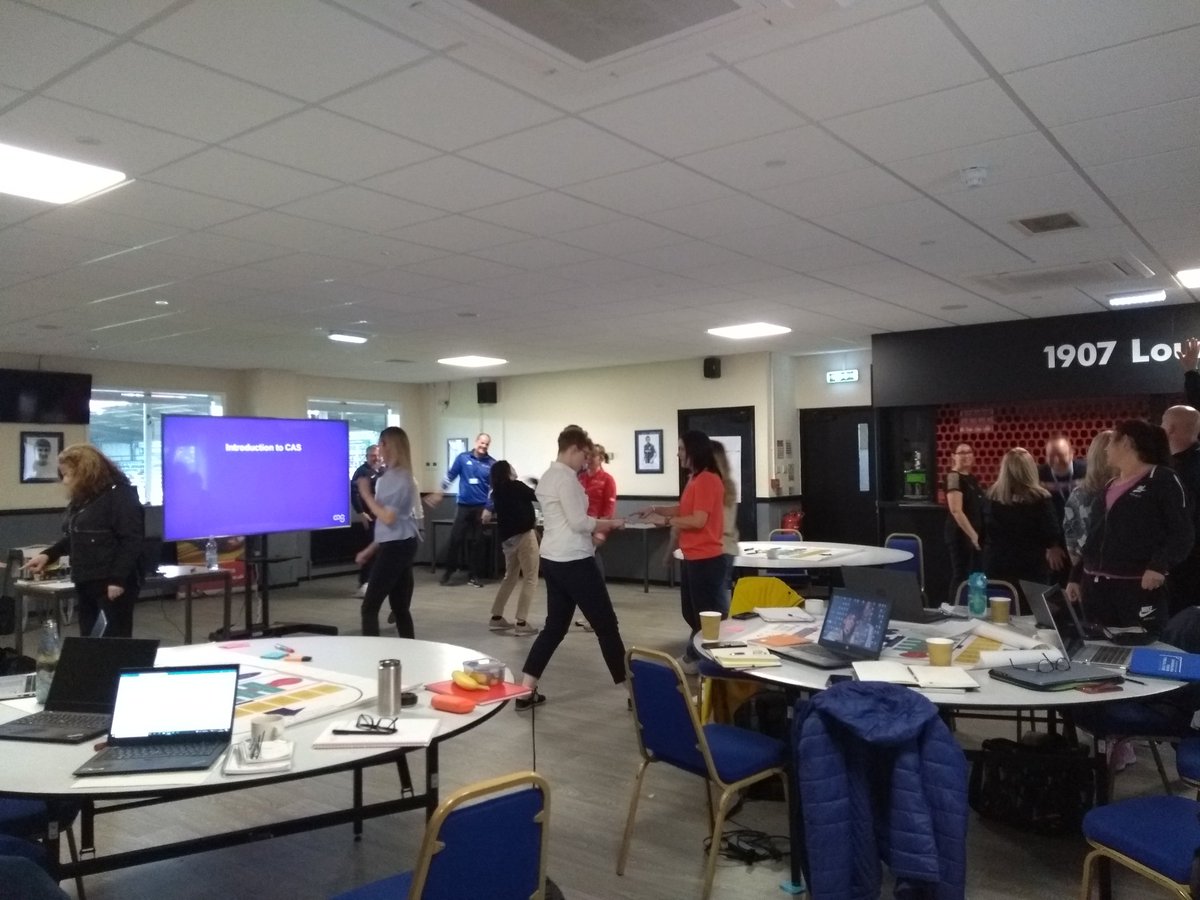 We_Are_CAS's tweet photo. Great day yesterday delivering the Creating Active Schools Framework to @GreaterSport and the AEL team. Some really good discussions throughout the day! Thank you for having us! https://t.co/nAEHJXTo7E