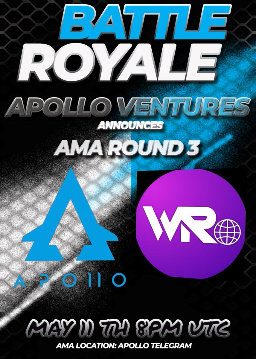 WebRewardCoin's tweet photo. 🔥🔥That time is here now. 5 projects square off against each other at Battle Royale tonight at 8pm UTC @a11_ventures🔥🔥

The winner will go to the finals to battle it out with the best , to win the Ultimate price 💪🔥👍

Come and show your support for @webrewardcoin 🔥 https://t.co/Ue5KKqwWtF