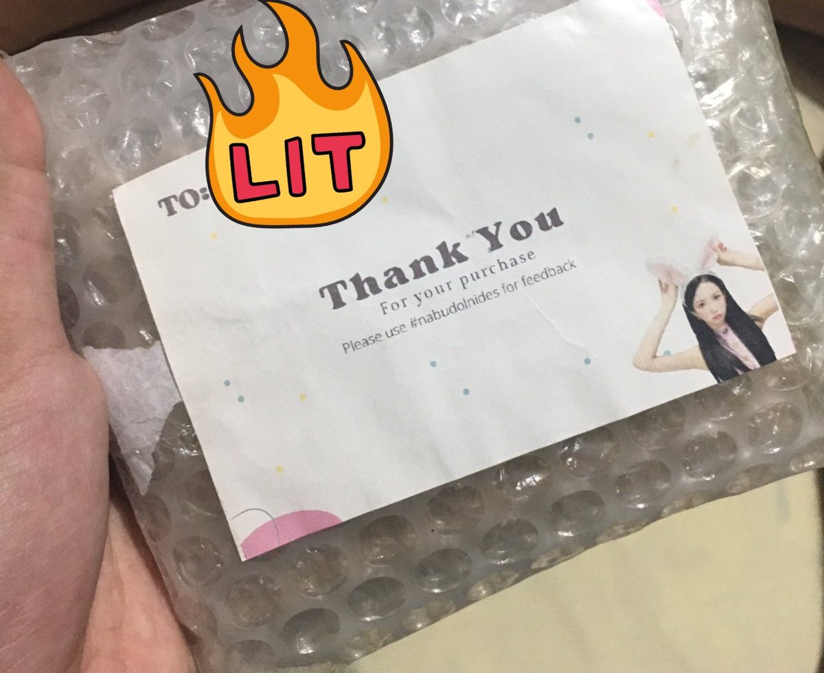 Chaemmuuu's tweet photo. Thank you for securely packaging the photocards and having a safe transaction!!🔥
@_Desiraee_
#nabudolnides https://t.co/iVbosnIats