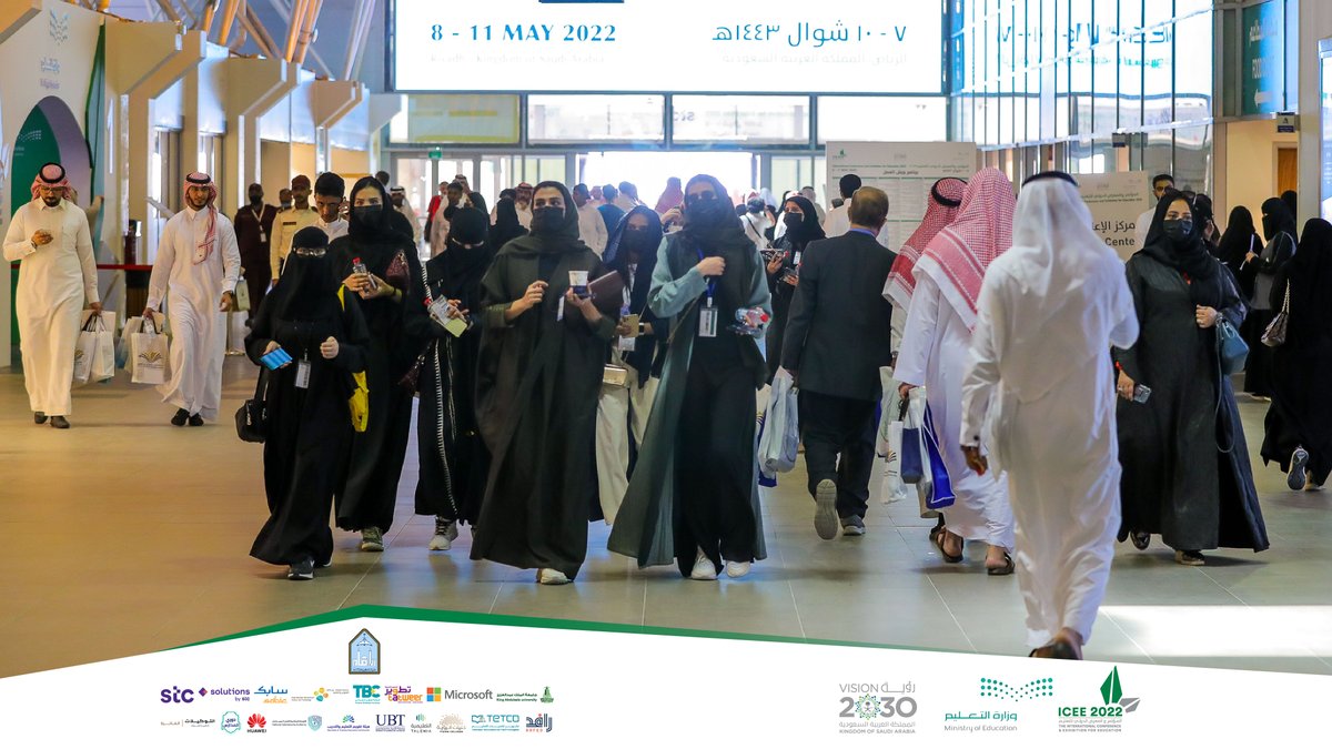 icee_sa's tweet photo. اليوم الختامي لـ #المؤتمر_والمعرض_الدولي_للتعليم يشهد توافد أعداد كبيرة من الزوار.

يستمر معرض التعليم حتى الساعة 9:00 ليلًا في مركز الرياض الدولي للمؤتمرات والمعارض.

#ICEE2022
https://t.co/2HHp95EOtP https://t.co/ankOiz1qZJ
