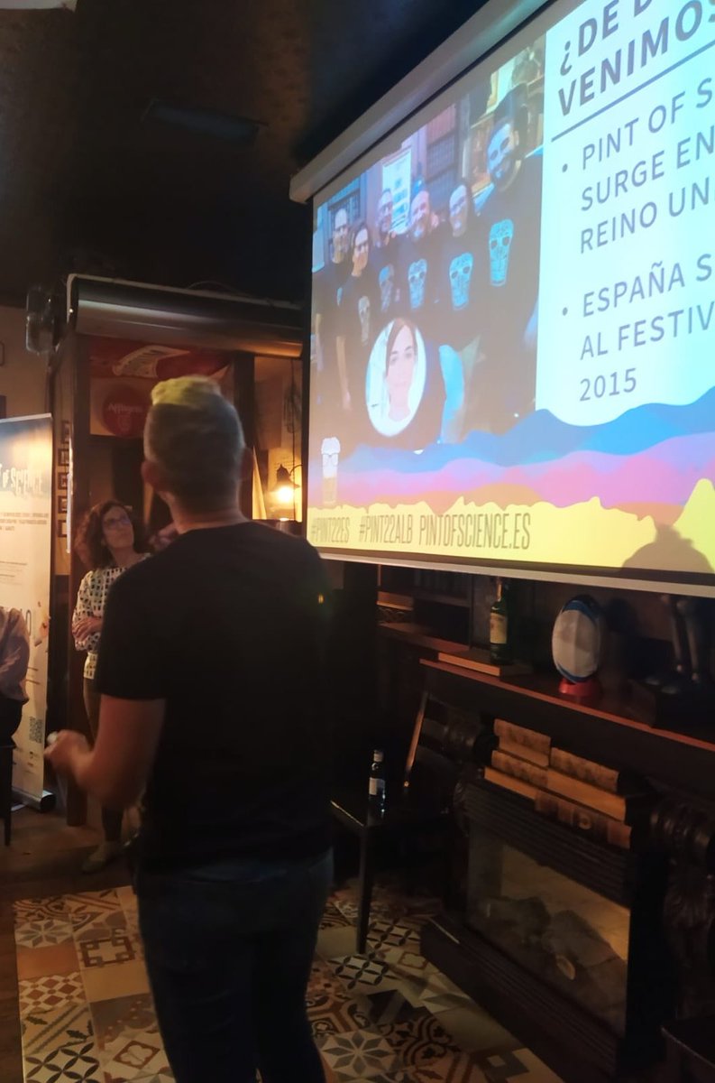 Fran_Jareno's tweet photo. Hoy, último día del festival @pintofscienceES #Pint22ALB #Pint22CLM con el tema "Nuestro cuerpo" y divulgadores de primer nivel @MedicinaAB @UCLMdivulga @ftaadcee_ab @esiiab @PCTCLM @PopularLibros @I3aUclm @cribuclm #idine @GardeJulian https://t.co/rurPYoJkDY