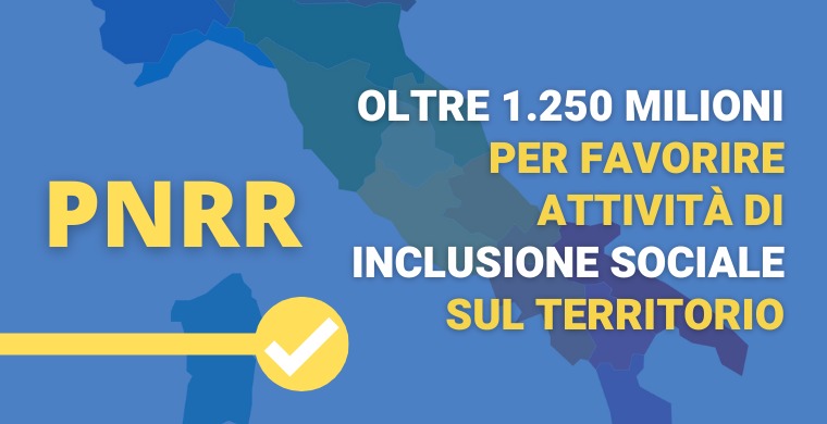 MinLavoro's tweet photo. ✅#PNRR: assegnati oltre 1.250 milioni di euro per favorire attività di #inclusionesociale per soggetti fragili e vulnerabili, come famiglie e bambini, anziani non autosufficienti, disabili e persone senza dimora.

Maggiori info ▶️https://t.co/xQnIL6ypyE

@AndreaOrlandosp https://t.co/I6MSRcEkcQ