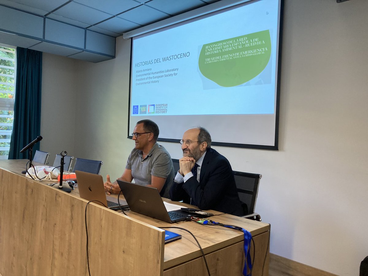 Arrancamos el III Congreso RUED(H)A con la conferencia inaugural de Marco Armiero. En directo streaming en bit.ly/StandUGR