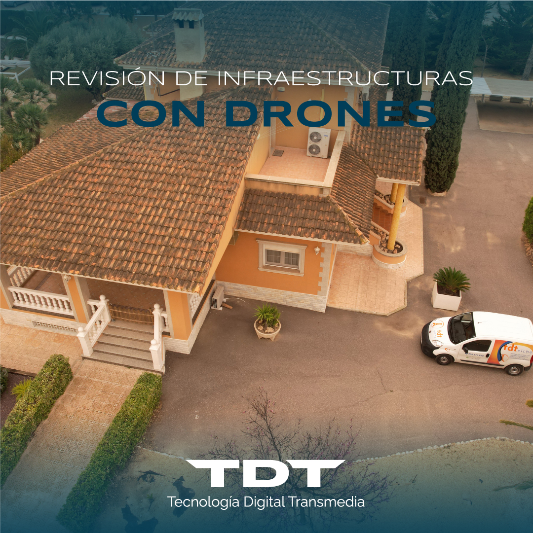 tdtElche's tweet photo. La inspección con #drones es crucial de cara a nuestra propia seguridad. Podemos revisar infraestructuras para determinar la gravedad del problema.

No sufras por nada, tenemos la solución. ¡Contacta con TDT Elche! 🤗 https://t.co/3kXVE2sA2x