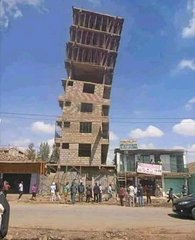 Some Ugandan Architects saw this Building in Kenya and they Tried to take the design to Kampala These things are just not for everyone😄 #KenyaVsUganda