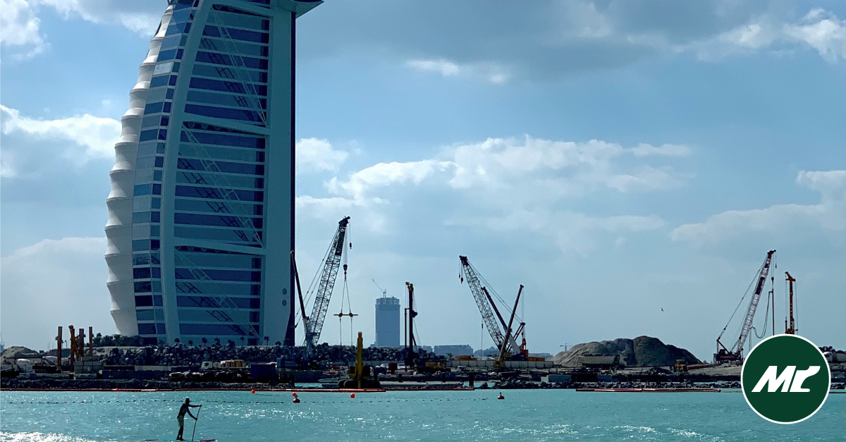 MubarakMarine's tweet photo. Mubarak Marine was closely involved in the construction of the north terrace of the iconic Burj Al Arab hotel in Dubai. We carried out piling operations for 90 supports and then used our heavy-lift crane with dynamic positioning to install six large sections

#MubarakMarine #UAE https://t.co/SviYlCXExO
