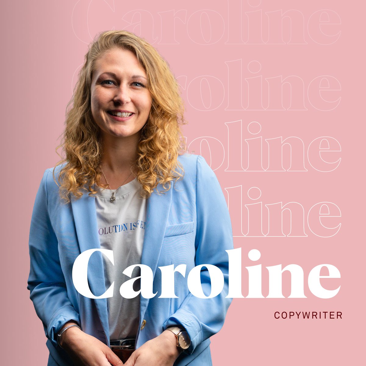 IceCreamMediaNL's tweet photo. Meet Caroline, onze spiksplinternieuwe copywriter! "Je zou verwachten dat je na je eerste werkweek best moe bent van alle nieuwe indrukken, maar niets is minder waar. Ik heb zo'n leuke start gehad met een heel warm ontvangst, waardoor ik meer energie heb dan ooit!" #Copywriter https://t.co/RoKBbhAZK8