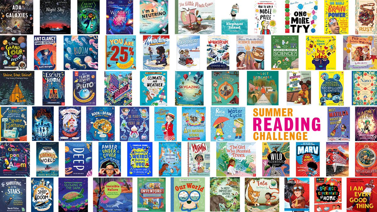 readingagency's tweet photo. Introducing๐ฅ... the 2022 #SummerReadingChallenge book collection!
We're working with the @ScienceMuseum Group to inspire children to become 'Gadgeteers' and explore science and innovation through reading.
Bring on the summer!โ๏ธ๐
Explore the booklist๐https://t.co/9BAJUh8b6t https://t.co/iFvqzsUYM2