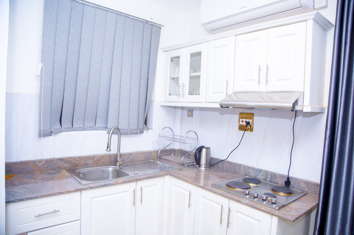 westsideaptug's tweet photo. We give you modern kitchen ware to ease your Life but also with high sense of Safety. 

We are located in Ntinda along Kigobe road, kiduyu close.
Book your stay with us today: 0772 222 888 | 0200 994 499 or checkout our website. https://t.co/WarvuaiWI8