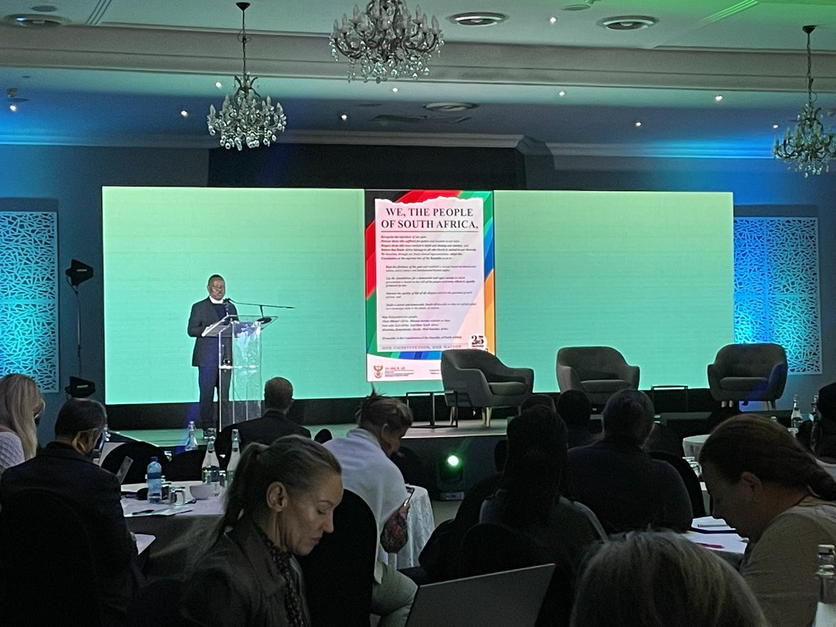 UrbanLo's tweet photo. Rev Frank Chikane speaking at @TrialogueSA #BISC2022 on “Reconnecting with our Constitution- Realising The South Africa that we struggled for.” https://t.co/l03t5t9usw