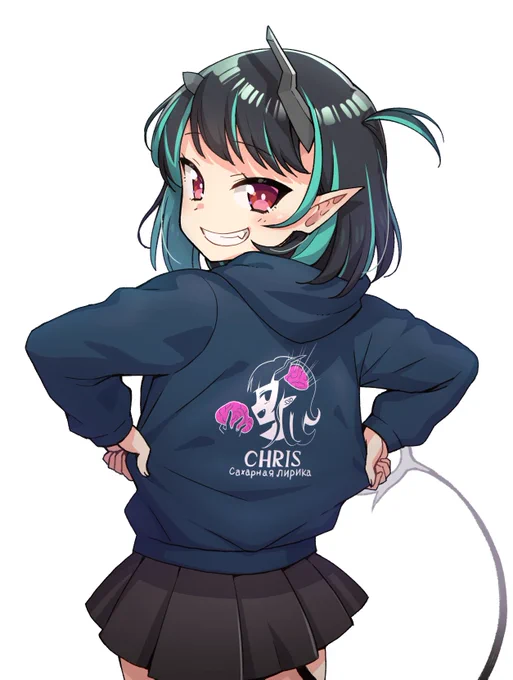 パーカー王クリス #くりすちゃんArt 