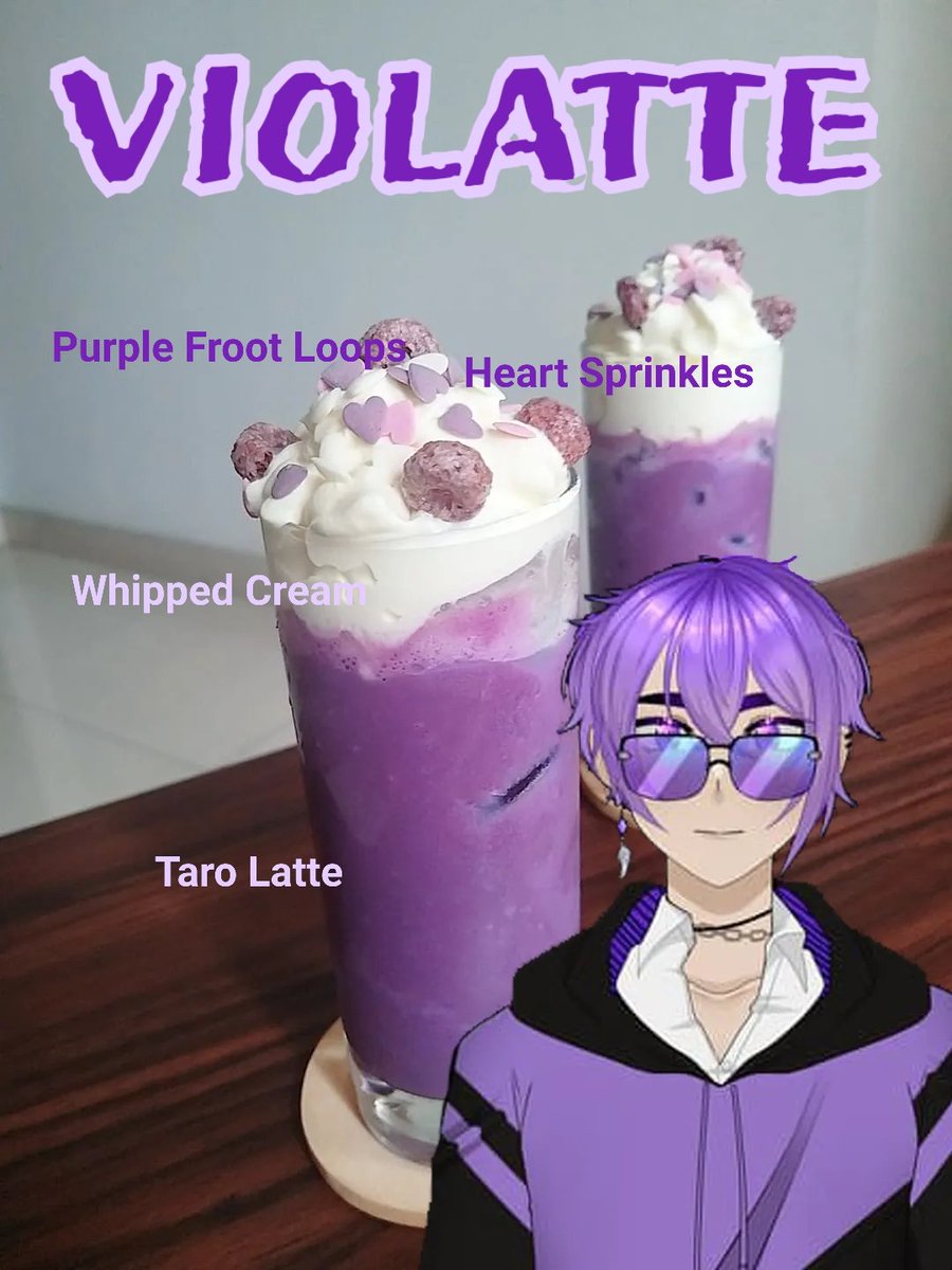 choconachuu's tweet photo. Siang2 gini enakny nyeruput ice latte kekinian.U/ resep&amp; caranya ada di gambar ke dua y 🥰.Kali ini Nee chan m'buat minuman Goguma Latte/Taro Latte u/ @Its_Chaviii.Rasa minuman ini unik seperti susu kacang hijau. LIKE,SHARE,Tag jika km sudah m'buatny.#buatannyachoco
 #ViDraw https://t.co/uJAk1GwGAL