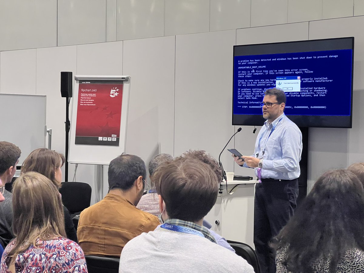 RoyaA93710190's tweet photo. This amazing session taught me that a scientist is not only allowed to make mistakes, but also needs them to learn and laugh. Thanks @MriFranz for giving such an inspiring session and sharing your wisdom with younger scientists. #ISMRM22 https://t.co/Re4NGjyROb