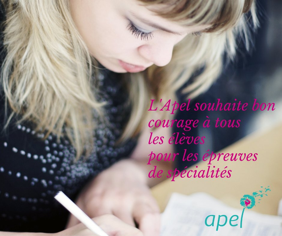 Apelnationale's tweet image. Bon courage à tous 🙂 #bac2022 #épreuves #spécialités