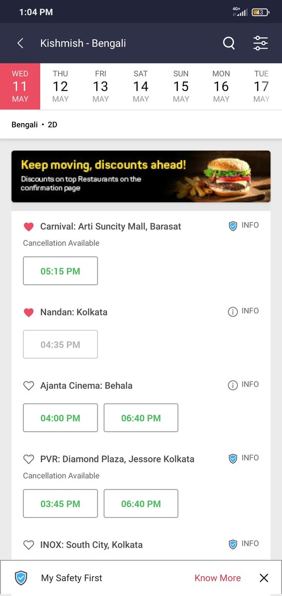 RahulCh03520897's tweet photo. #Kishmish 
Again today Nandan is Housefull 
🔥🔥🔥
@idevadhikari @RukminiMaitra @DEV_PvtLtd @RahoolOfficial @itsmodhura https://t.co/fHGNxnjT4N