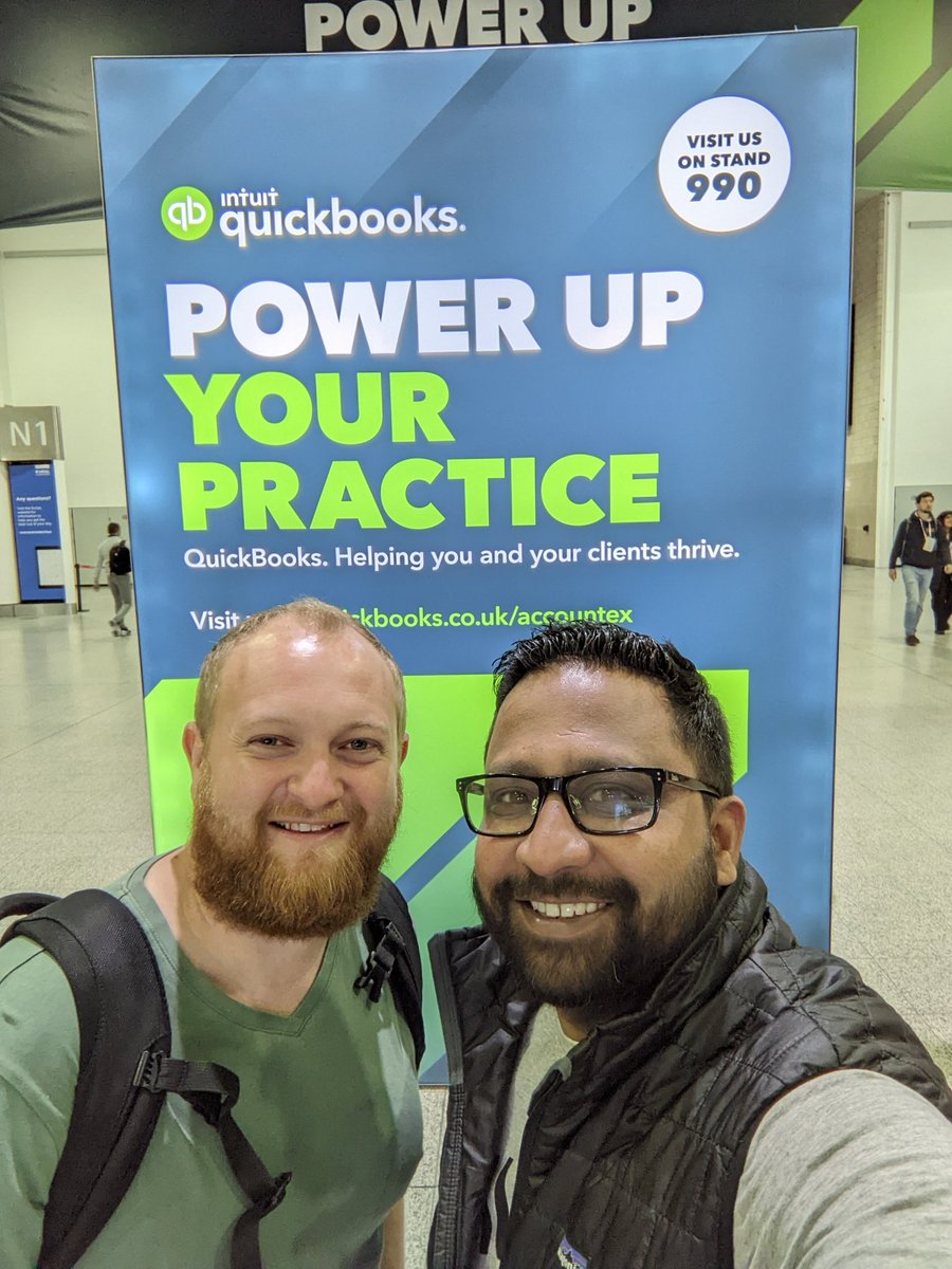 GoboldJV's tweet photo. It is #awesome to be back @Accountex 2022. @QuickBooksUK is here to help power up your practice. https://t.co/c8gMTcmdXi