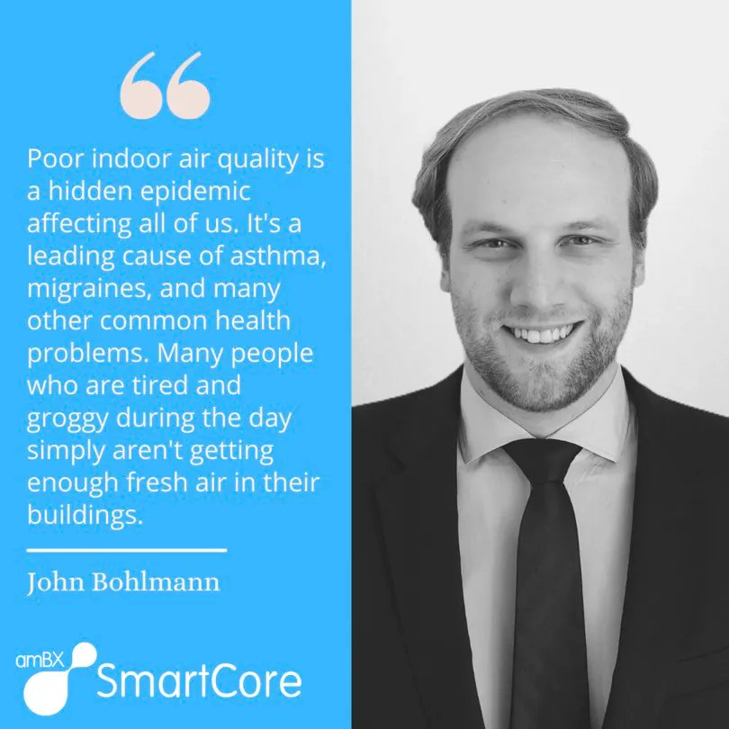Hawken_AQ's tweet photo. Coming Soon… amBX Smart Core featured our founder, John Bohlmann, to discuss the importance of indoor air quality. Stay tuned!👀 https://t.co/jiHCDjKctw