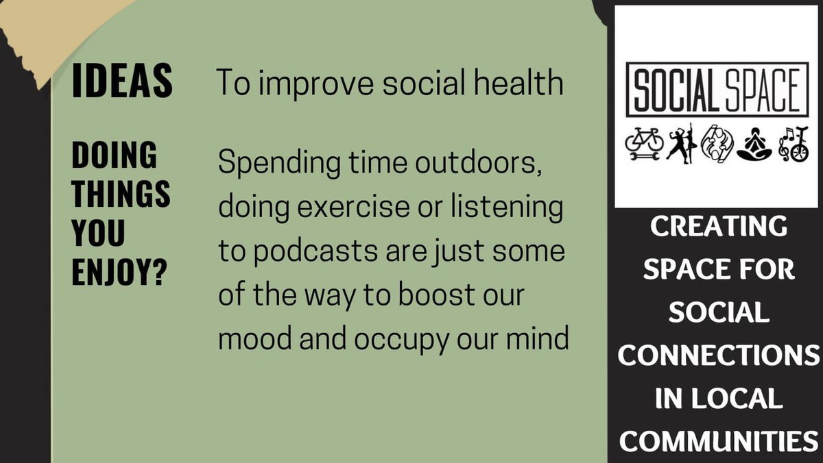 OurSocialSpace's tweet photo. What was the last change in your life that left you feeling disconnected and what helped? 

“Music was my refuge. I could crawl into the space between the notes and curl my back into loneliness” ~ Maya Angelou

#MentalHealthAwarenessWeek
#IveBeenThere https://t.co/mRlGhNoY8S