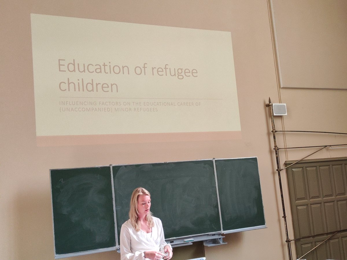 brighter_e's tweet photo. The IO3 began on Monday 9 with two roundtables on Reception and policy about unaccompanied refugee children in The Netherlands and Future perspectives of unaccompanied refugee children. Very interesting contributions and debates! https://t.co/z2M8xnk9pb