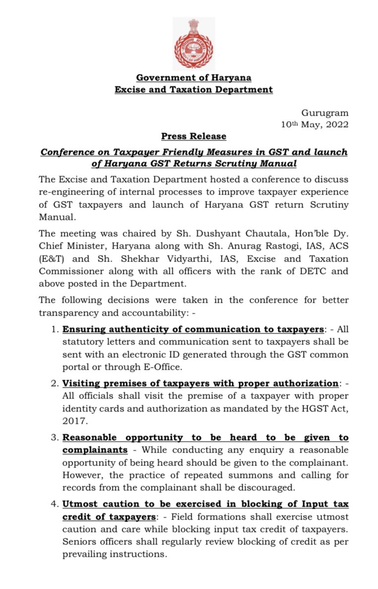 Excise & Taxation Department, Govt. of Haryana (@ETD_Haryana) / Posts / X