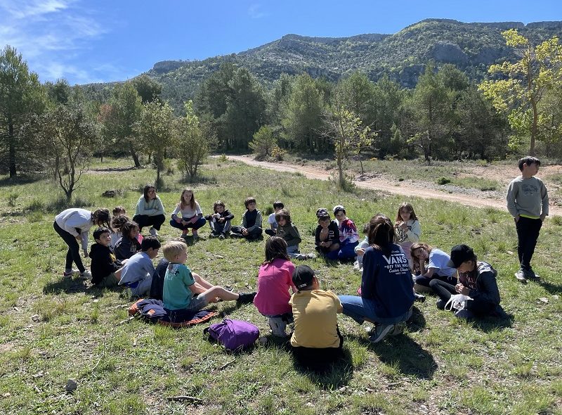 GarbiPereVerges's tweet photo. La setmana passada, les classes Del #Xiprer i #Mestral d’#Esplugues, van anar al Mas de Fortet. Allà els alumnes van fer dues excursions, van estar jugant i fent cabanes. Va ser una experiència de la qual van gaudir molt, i l'any que ve els hi agradaria tenir més dies d'estada! https://t.co/ifTBJt23Ig