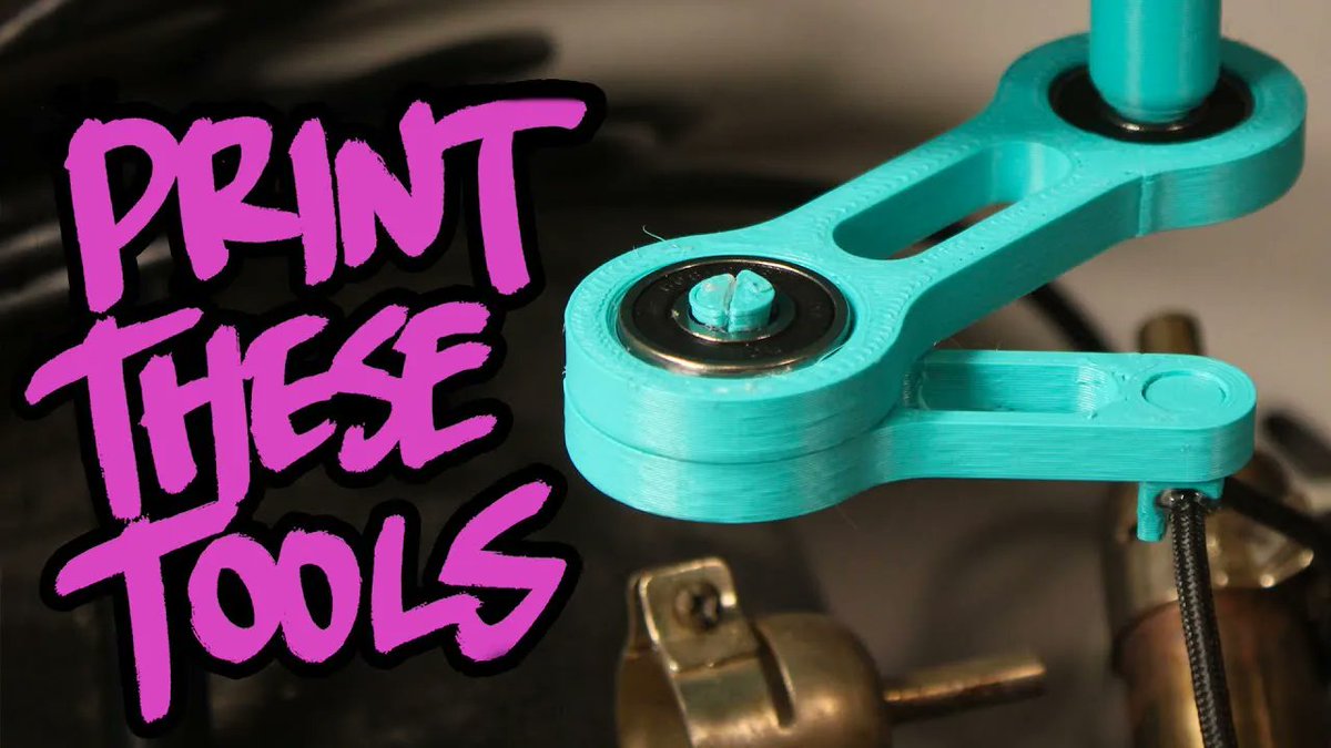 3d_monkey's tweet photo. Did you know you can 3D print your own tools? Watch this video tutorial on 10 awesome tools that you can make all by yourself: https://t.co/21IadyDzzb #3dprinting #printingtools #printingtutorial https://t.co/1U3gqMiwo6