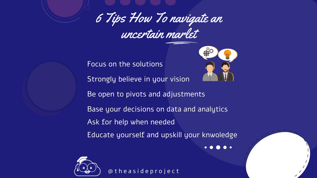 theasideproject's tweet photo. 💡 6 tips to navigate the changes in the startup market and save your business ☝️

Learn more 👉 https://t.co/griFbPAhzt

#business #entrepreneurship  #success #startup #marketing #businessowner  #smallbusiness #innovation #startuplife  #businesstips #money #leadership #hustle https://t.co/2lGlyzMcQ4