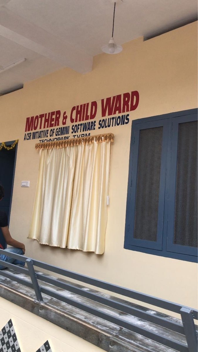 gemini_software's tweet photo. Inauguration of Kerala’s First Mother and Child Ward funded by Gemini  software solutions,Technopark,Trivandrum https://t.co/ElGU1OvhFY