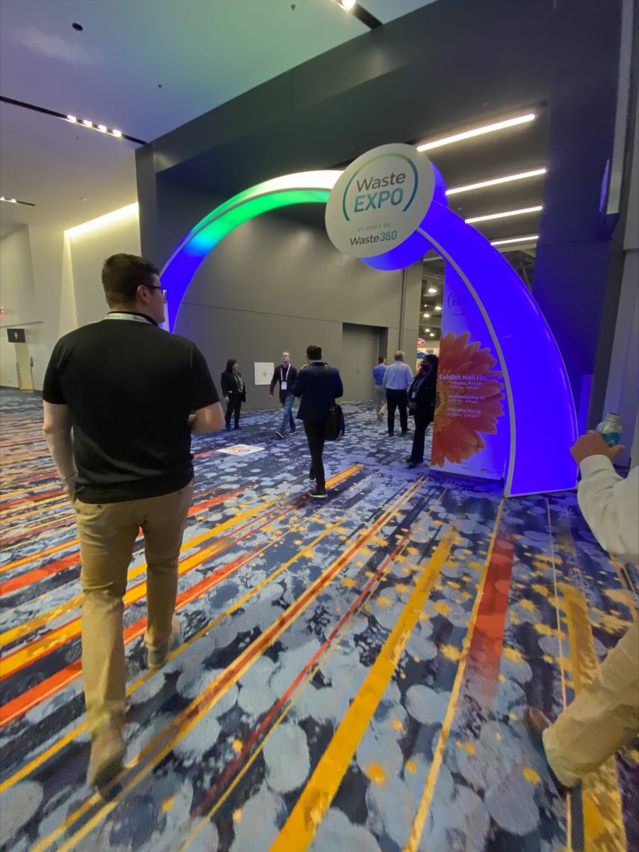 FlameUK_'s tweet photo. We've arrived at @Waste_Expo  in Las Vegas! 
Looking forward to checking out all the waste technology and innovations. George and Ross are on the @Smart_Trash stand - come and say hi at booth 2962.   .
.
.
.
.
#wasteexpo
#wasteinnovation
#smarttrash https://t.co/u9CltHBXWr