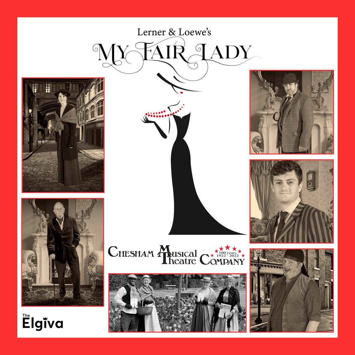 OPENS TONIGHT! <a href="/Chesham_CMTC/">CMTC</a> present the hugely popular musical My Fair Lady by Lerner and Loewe.
Wouldn't it be loverly to see it at The Elgiva?
Wed 11th – Sun 15th May, various times
elgiva.com/my-fair-lady/

#elgiva #chesham #myfairlady #CMTC #theatre #musicaltheatre #musical