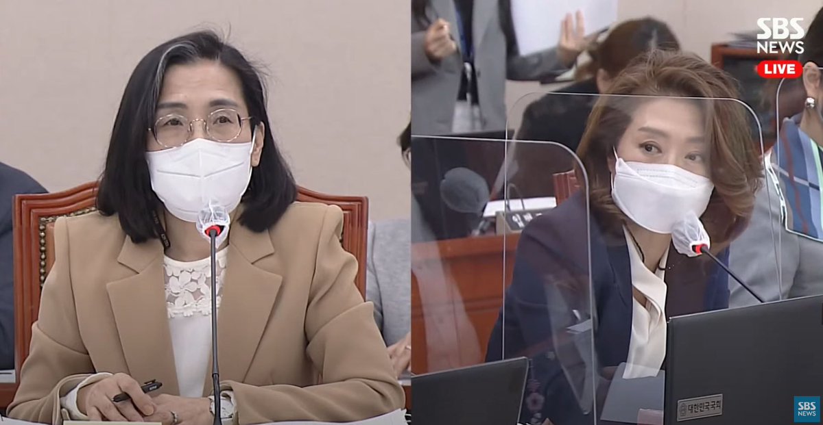 여가부가 있어서 그나마 남녀성차별 문제가 해결되고 있다는 데에 동의하십니까? 

김현숙 후보자: 여가부가 대한민국에 20년동안 있었는데 세계성격차지수가 나아지지않고 왜 100위로 더 떨어졌는지 너네랑 “토론”하고싶어

ㅋㅋㅋㅋㅋㅋㅋㅋㅋㅋㅋ정호영이랑은 다른 느낌으로 열받게 함ㅋㅋㅋㅋㅋ