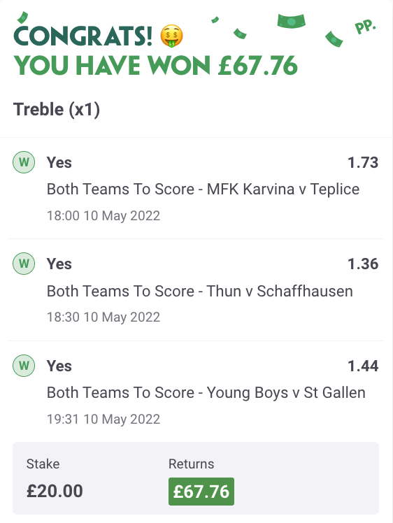 JamesMurphyTips's tweet photo. ✅ Sunday: Acca Win
✅ Monday: BTTS &amp; Goals Winner
✅ Tuesday: BTTS Treble Winner

Today...? 🤔 

We're on a great streak and not stopping now!

Who's up for a bit of action this evening? 😉 

LIKE❤️ if you're up for it.

🔔 Get NOTIFICATIONS turned on!

18+, Gamble Responsibly https://t.co/NyDgid1xU0