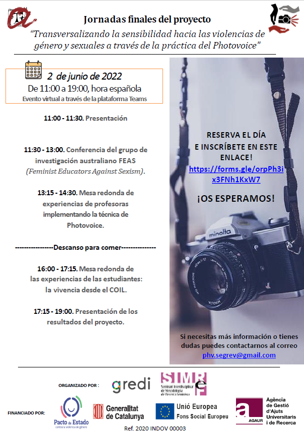 segrevuni's tweet photo. Estas tendrán lugar el día 2 de junio de manera online!
Podéis encontrar la información del programa y de las inscripciones en nuestra página web!
https://t.co/BHQttB19DV https://t.co/WjjqzeLJBo